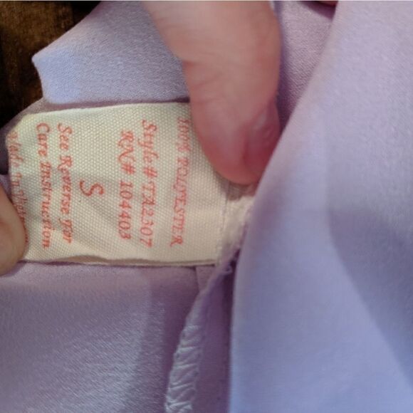 🌵Anthropologie E (hanger) M purple tank small - Picture 3 of 4